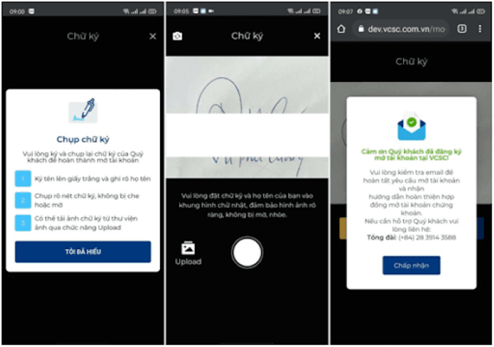Hướng dẫn mở tài khoản tại chứng khoán Bản Việt - Điện thoại bước 6