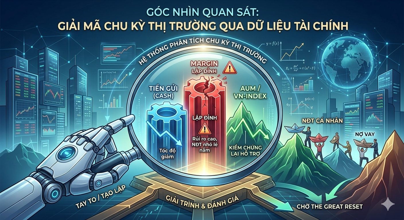 GÓC NHÌN QUAN SÁT: GIẢI MÃ CHU KỲ THỊ TRƯỜNG QUA DỮ LIỆU TÀI CHÍNH